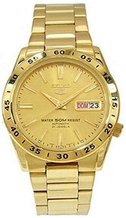 SEIKO Seiko Watches SNKE06K1 Horloge 37 mm Goud bol