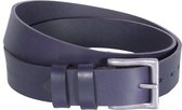 The Chesterfield Brand Leren Riem Brandon Navy