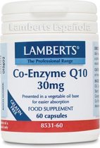 Lamberts Co-Enzym Q10 - 30 mg - 60 Capsules - Voedingssupplement