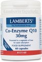 Lamberts Co-Enzym Q10 - 30 mg - 60 Capsules - Voedingssupplement
