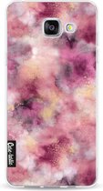 Casetastic Samsung Galaxy A5 (2016) Hoesje - Softcover Hoesje met Design - Smokey Pink Marble Print