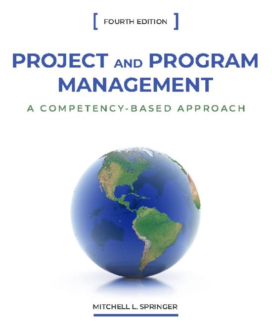 Project and Program Management (ebook), Mitchell L. Springer ...