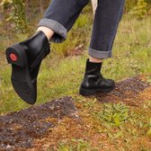 FitFlop™ Mari™ Safferano Ankle Boots All Black - Maat 39 | bol.com