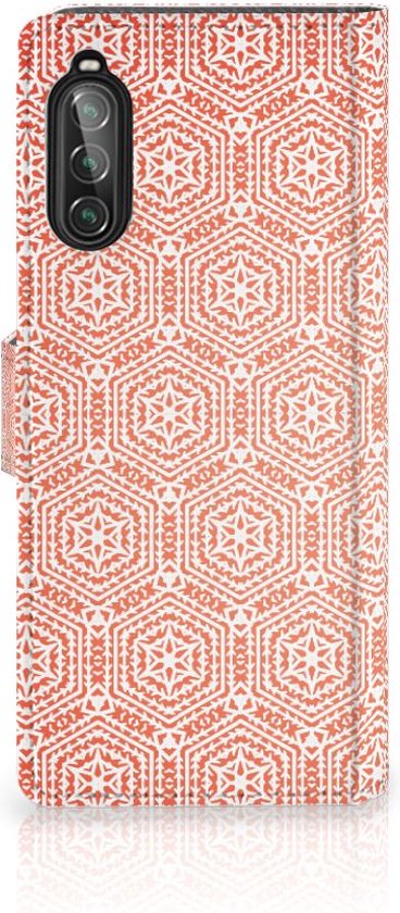 Sony Xperia 10 II Telefoon Hoesje Pattern Orange