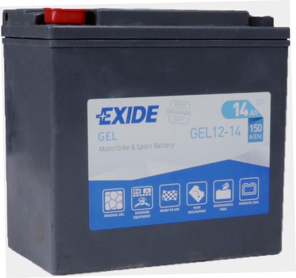 Exide Ytx14-bs Gelaccu Transparant