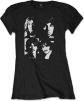 The Beatles - Back In The USSR Dames T-shirt - M - Zwart