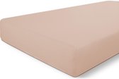 Byrklund Hoeslaken Bed Basics Cotton - 80x200 - 100% Katoen - Oud Roze