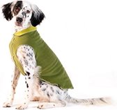 Goldpaw - Double Fleece Pullover - Extra Warme Rekbare Hondenjas/Hondentrui  -  Moss/Avocado - Maat 6 (1-5kg)