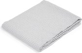 Ledikantdeken - Wafel - Fine Home - 120x150cm - Grijs