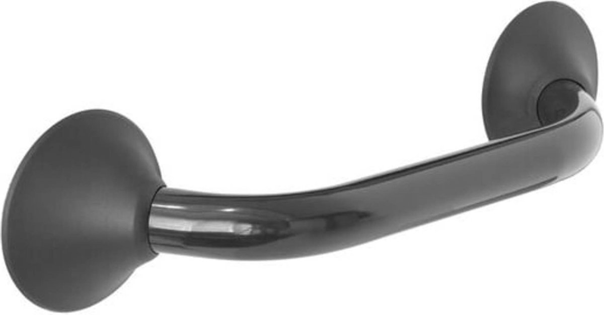 Douche / Toiletbeugel - wandgreep Linido Ergogrip, staal, antraciet, 30 cm