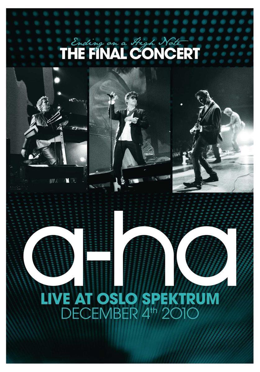 A-ha foi uma banda norueguesa formada pelo vocalista Morten Harket, o guitarrista Paul Waaktaar-Savoy e o tecladista Magne Furuholmen. Esse é o registro do último show da banda no Oslo Spektrum no dia 4 de dezembro de 2010. O evento de despedida fez esgotar os 39 mil ingressos.