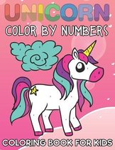 Unicorn Color By Numbers Coloring Book For Kids