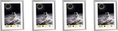 Zep fotolijst - KL6 - Zilver - 30x45 cm - Kunststof - 4 stuks