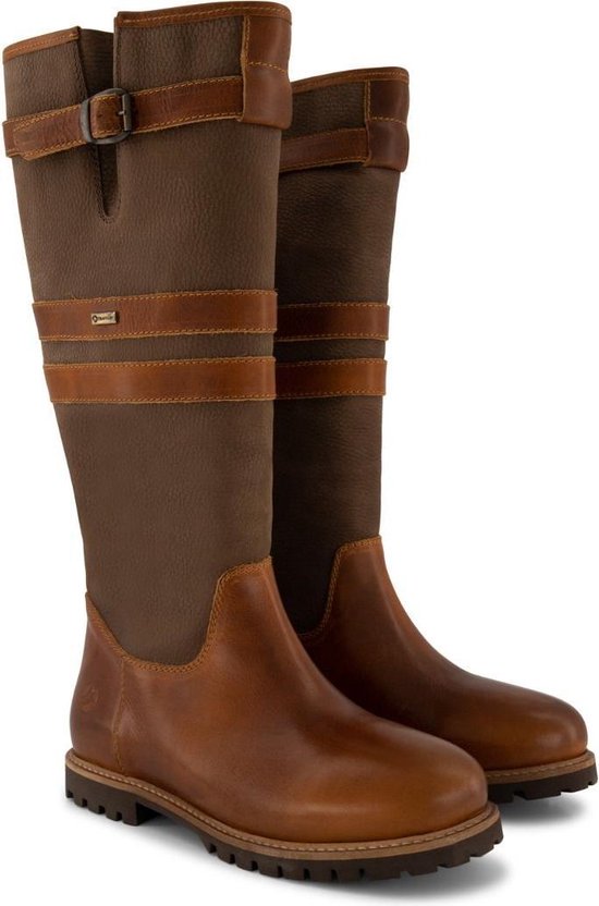 Travelin' Lindau Heren - Leren outdoorlaars - Waterdicht en Ademend -  Laarzen Bruin | bol.com