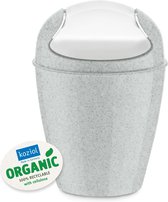 Koziol Zwenkdekselbak Del Xs Organic 2 Liter Grijs