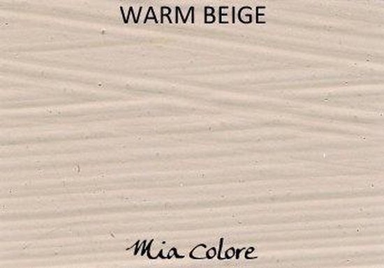 Warm beige krijtverf Mia colore 1 liter