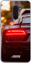 Xiaomi Pocophone F1 Hoesje Transparant TPU Case - Audi R8 Back #ffffff