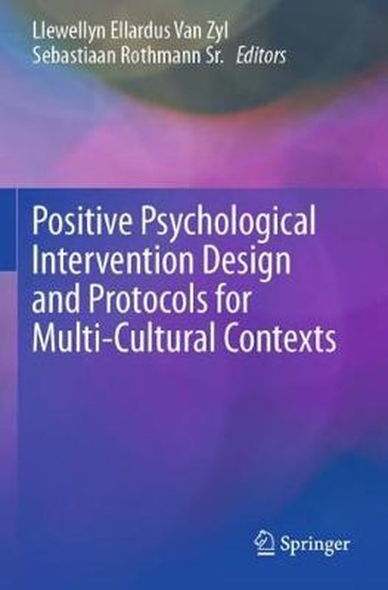 Positive Psychological Intervention Design and Protocols for ... - cover