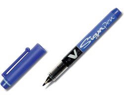 Boligrafo de tinta líquida Pilot V Sign Pen Blauw 0,6 mm (12 Stuks)