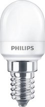 PHILIPS Special LED Koelkastlamp T25 - 1.7W E14 Warm Wit 2700K | Vervangt 15W