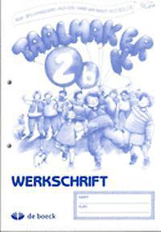 Cover van het boek 'Taalmakker 2b - werkschrift'