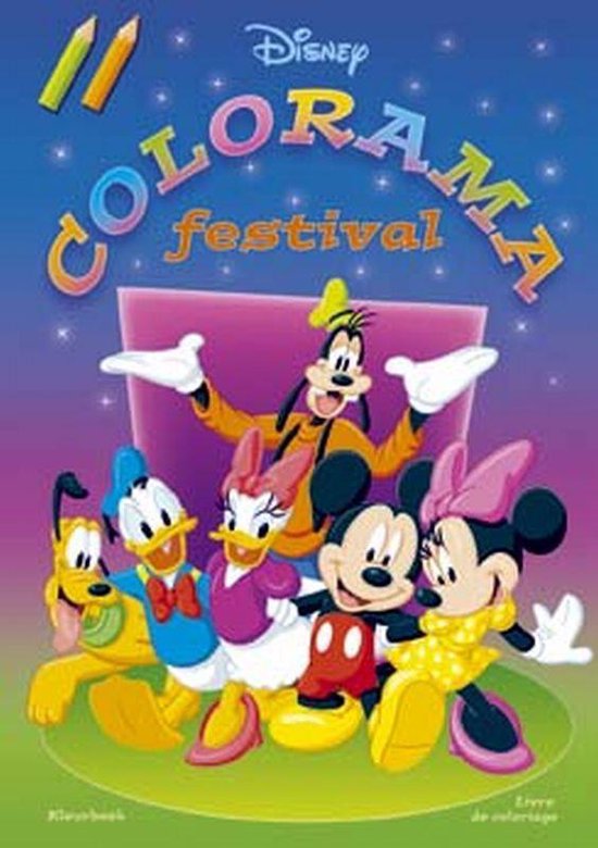Cover van het boek 'Disney colorama festival'