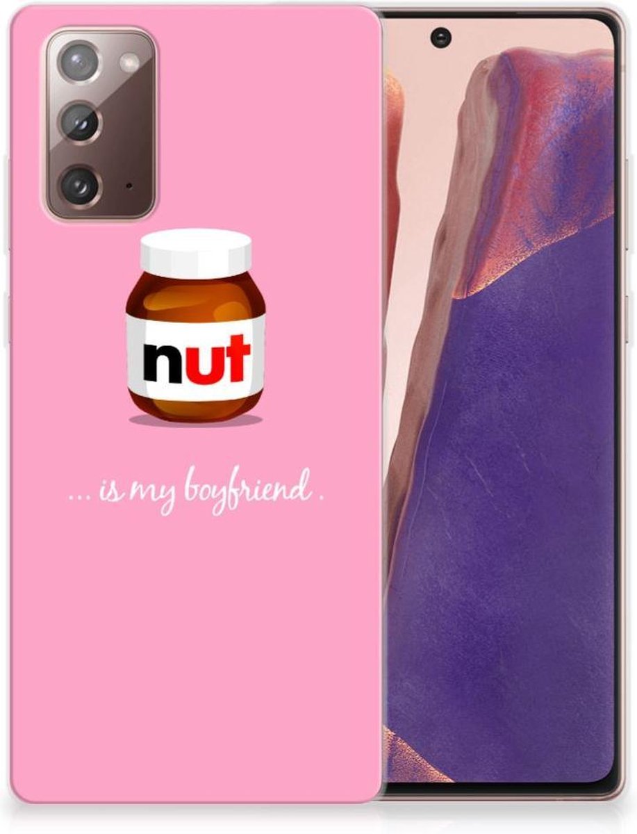 Samsung Note 20 Siliconen Case Nut Boyfriend