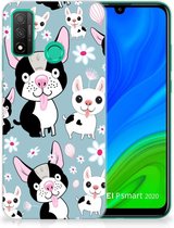 Backcase Siliconen Hoesje Huawei P Smart 2020 Telefoonhoesje Hondjes