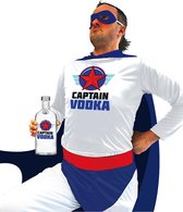 SUD TRADING - Super Captain Vodka kostuum voor volwassenen