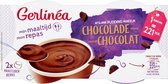 Gerlinea Pudding Chocolade 2 Pack 420 gr