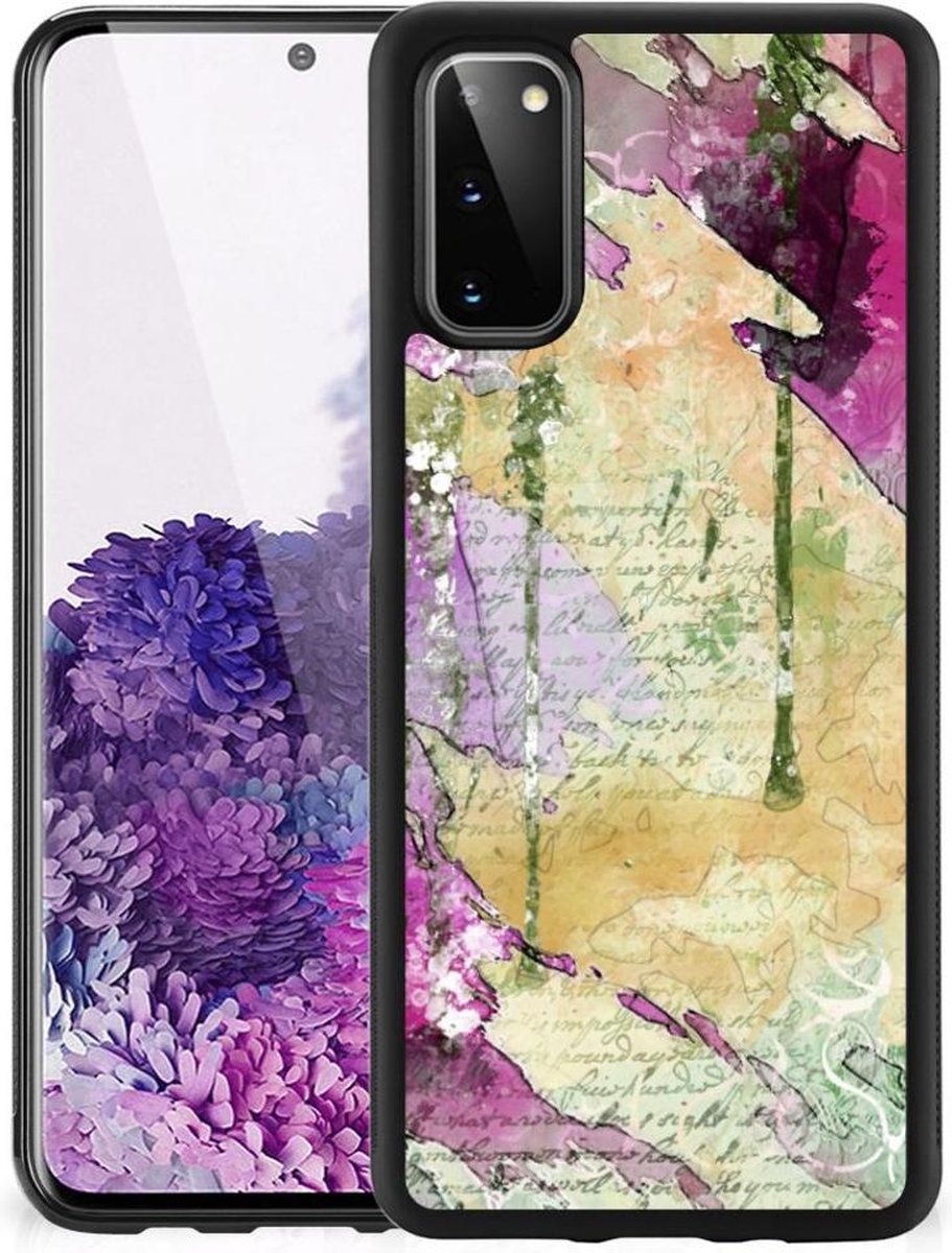 Back Cover voor Case Samsung Galaxy S20 Letter Painting