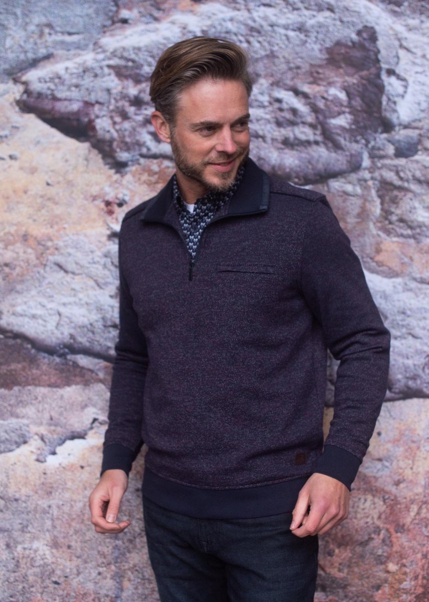 Navy trui heren new arrivals