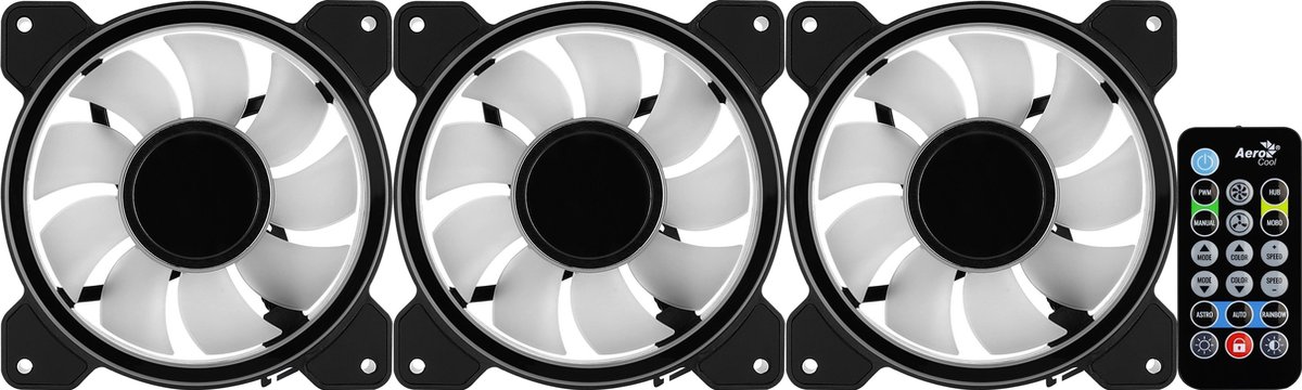 Ventilator Aerocool MIRAGE12PRO 12V (3 pcs)
