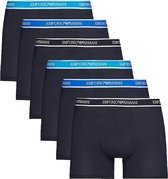 Emporio Armani 6-pack boxershorts - multi blauw