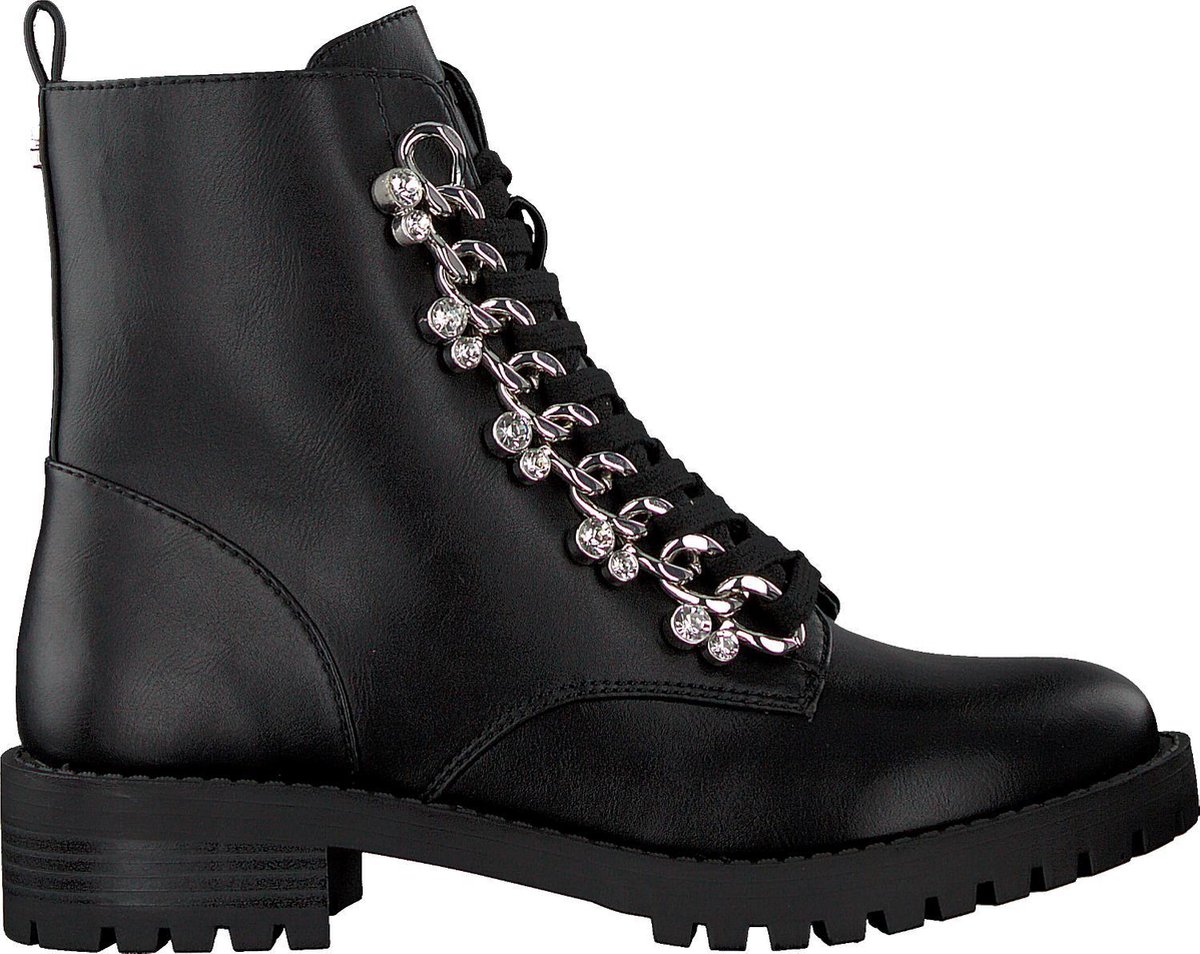 GUESS Hinlee Stivaletto Lea Dames Laarzen - Zwart - Maat 39 | bol.com