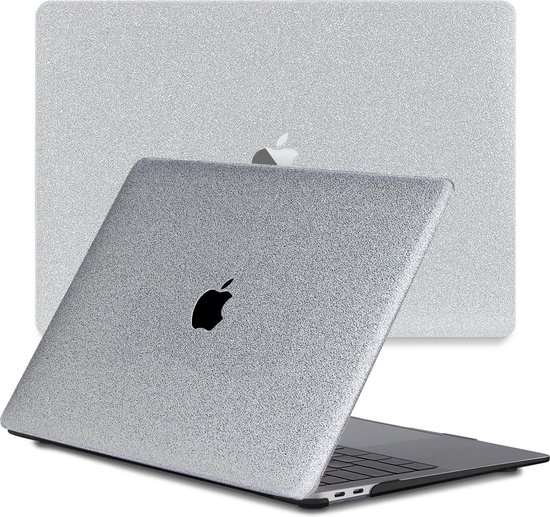 Clear Stardust Glitter MacBook Case –