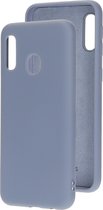 Mobiparts Silicone Cover Samsung Galaxy A20e (2019) Royal Grey