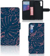 Smartphone Hoesje OnePlus Nord Bookcase Palm Leaves