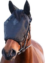 Masque d'équitation Equilibrium Net Relief (noir)