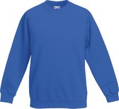 Fruit of the Loom Kinder Unisex Trui Met Raglan Mouwen (2 stuks) (Royaal Blauw)