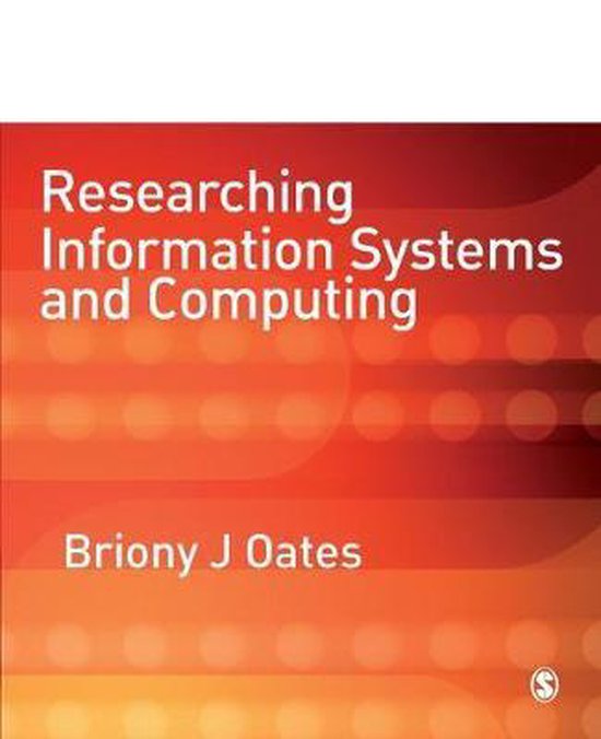 Researching Information Systems and Computing - cover