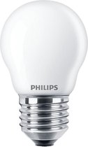 Philips - LED - Kogellamp - E27 - Mat - 60W - Warm Wit Licht