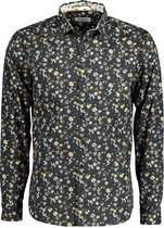 No Excess Overhemd - Modern Fit - Zwart - XL