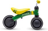 S'COOL Loopfiets PedeX First - driewieler vanaf 1 jaar groen/geel