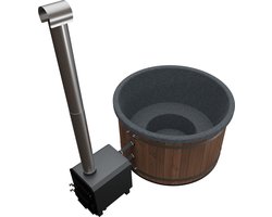 Welltub Hottub Premium - 45 kW - Kunststof rand