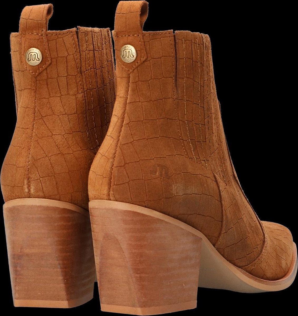 Shelly Enkellaars Cognac Dames Laarzen Cognac maat 41 Shelly Enkellaars Cognac Dames Laarzen Cognac maat 41