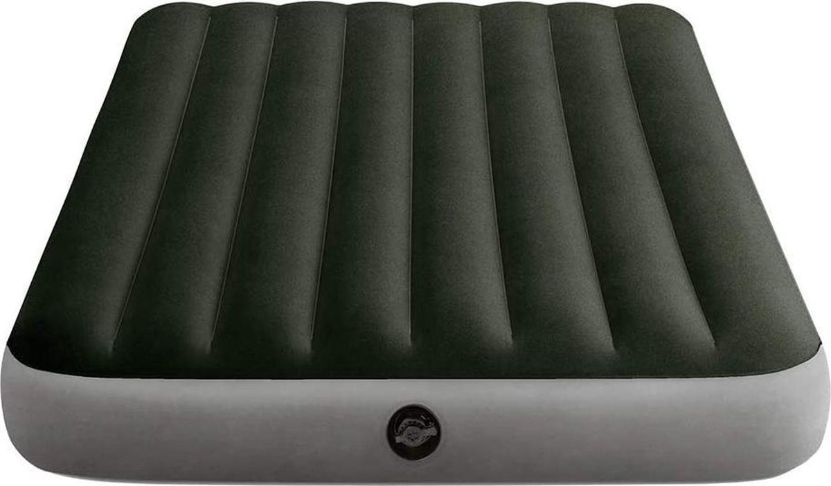 Matelas gonflable en duvet intégral Intex - 2 personnes - 191x137x22 cm