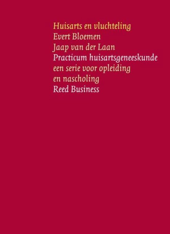 Cover van het boek 'Huisarts en vluchteling'