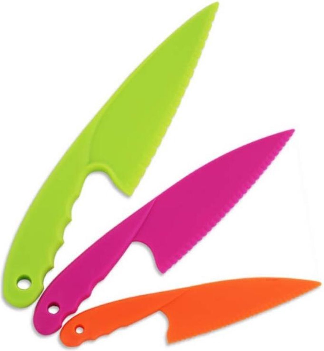 Set de couteaux pour enfants Vitasy - 9 pièces - Kiddicutter