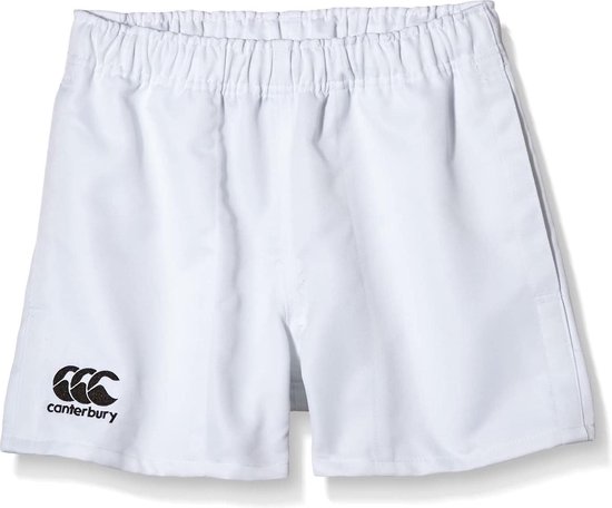 Canterbury Rugby Short Professionnel Garçons Polyester Wit Taille 12 Ans